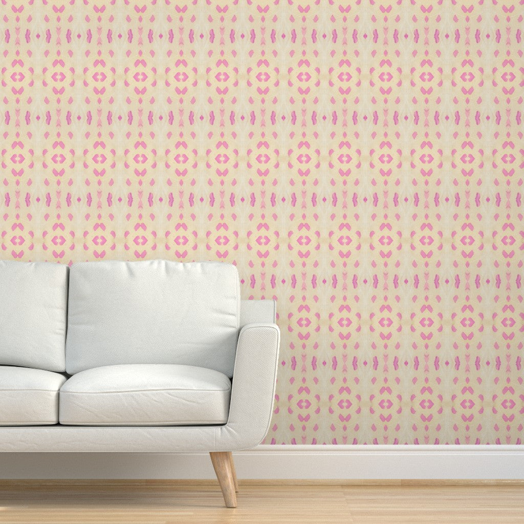 Phoebe Pink Wallpaper